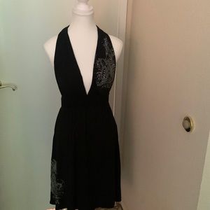 Sexy Black Dress Size S 55cm long from the want down
